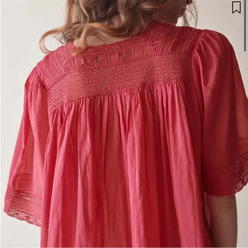 DÔEN Cadenza Nightgown in Stargazer Liliy - Picture 2 of 6